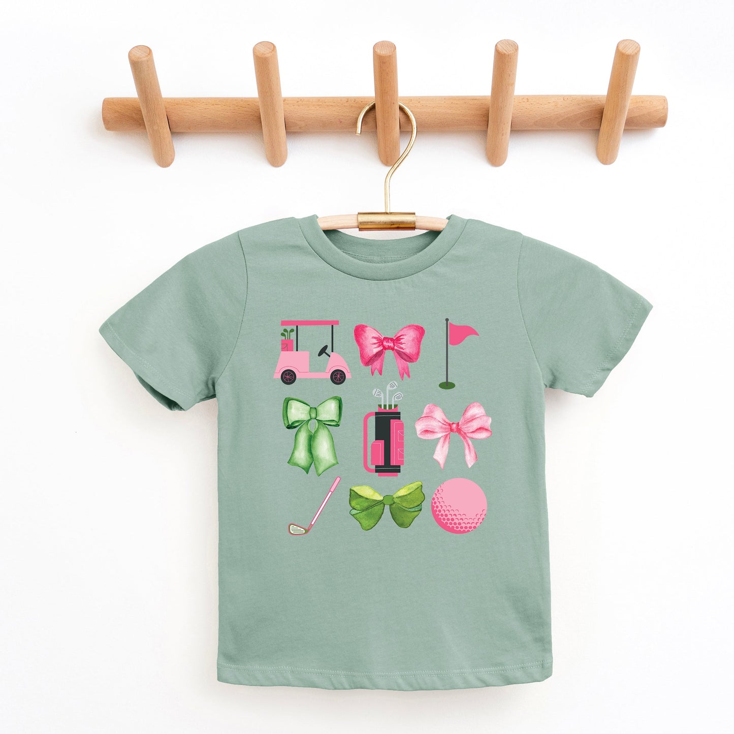 Golf Icons Coquette | Youth Graphic Short Sleeve Tee