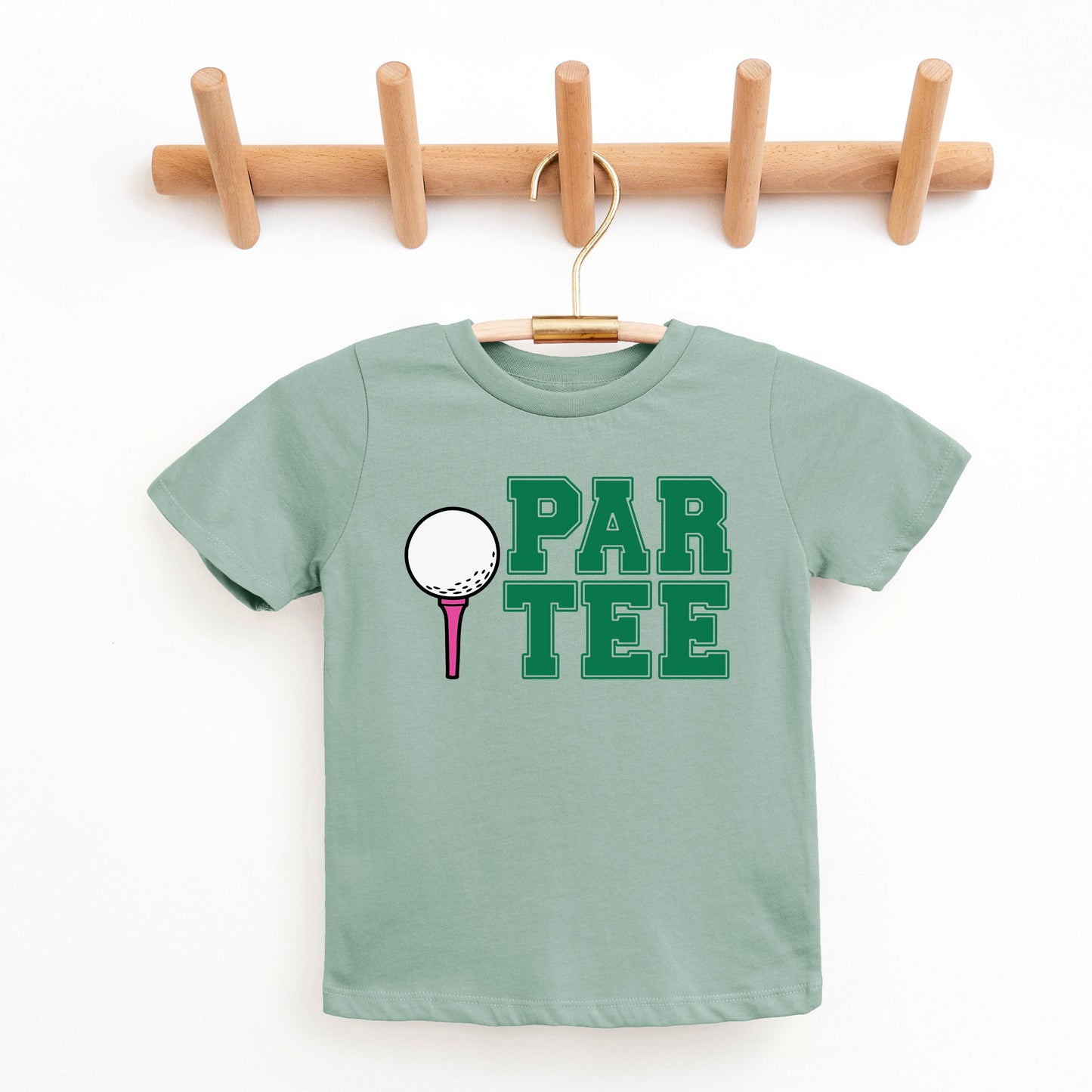 Golf Par Tee Varsity | Youth Graphic Short Sleeve Tee