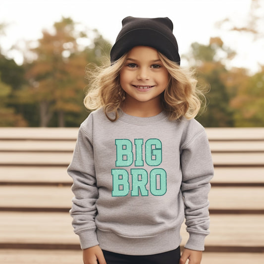 Big Bro Distressed | Toddler Graphic Sweatshirt