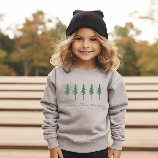 Save The Trees | Toddler Graphic Sweatshirt