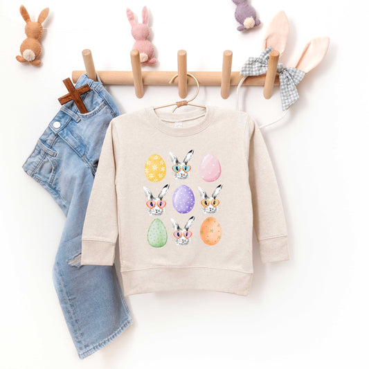 Bunny Egg Easter Chart | Toddler Sweatshirt