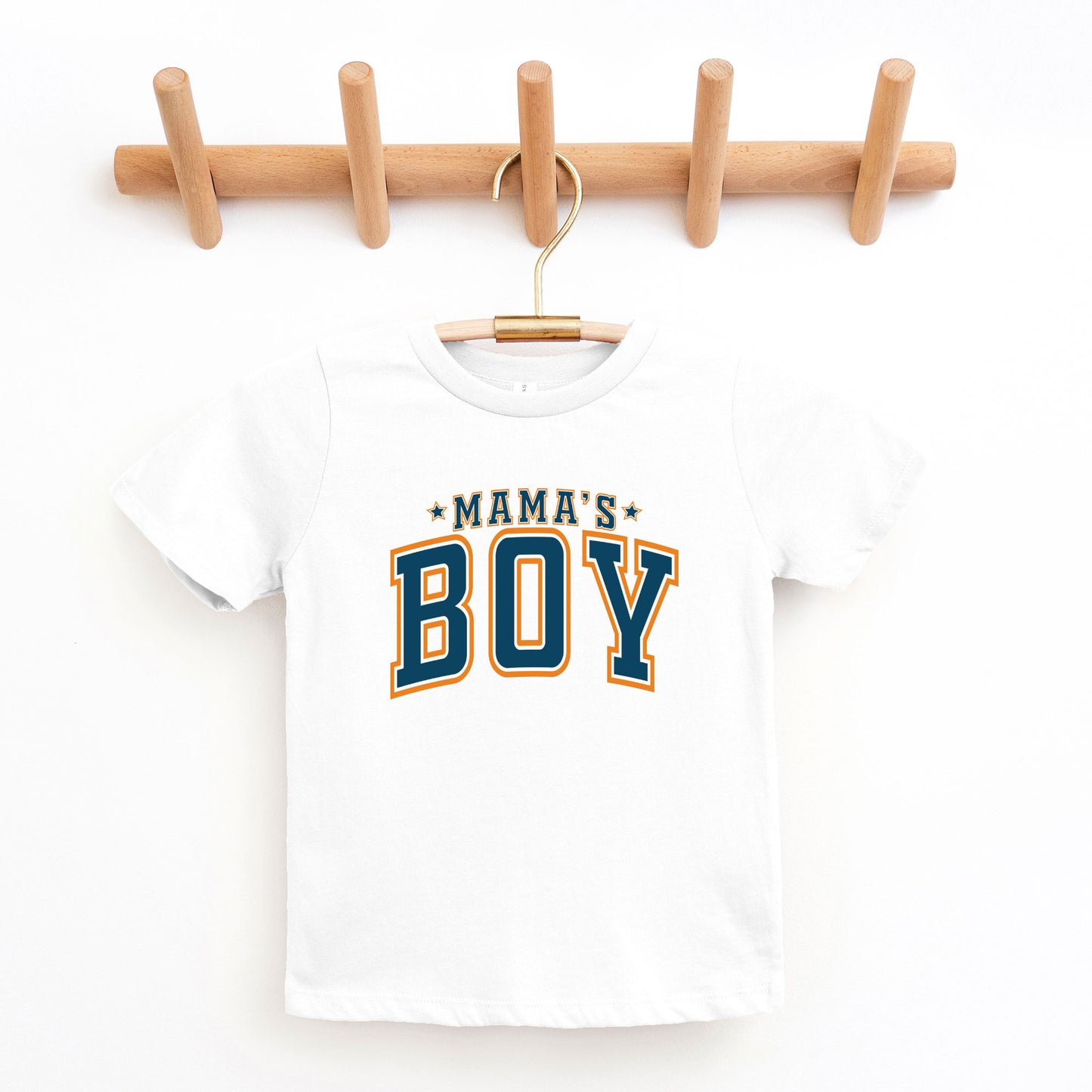 Mama's Boy Stars | Toddler Graphic Short Sleeve Tee
