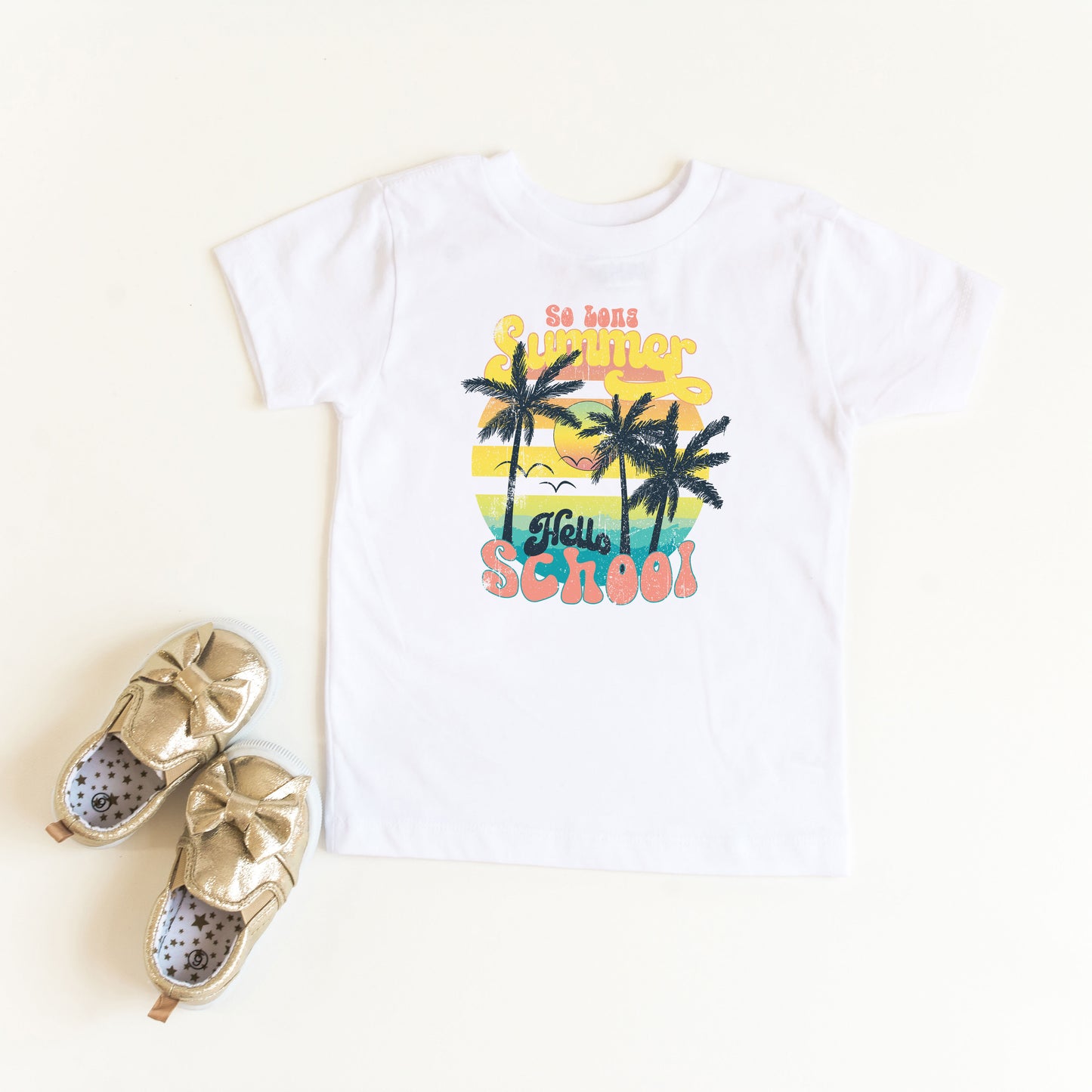 So Long Summer | Toddler Graphic Short Sleeve Tee