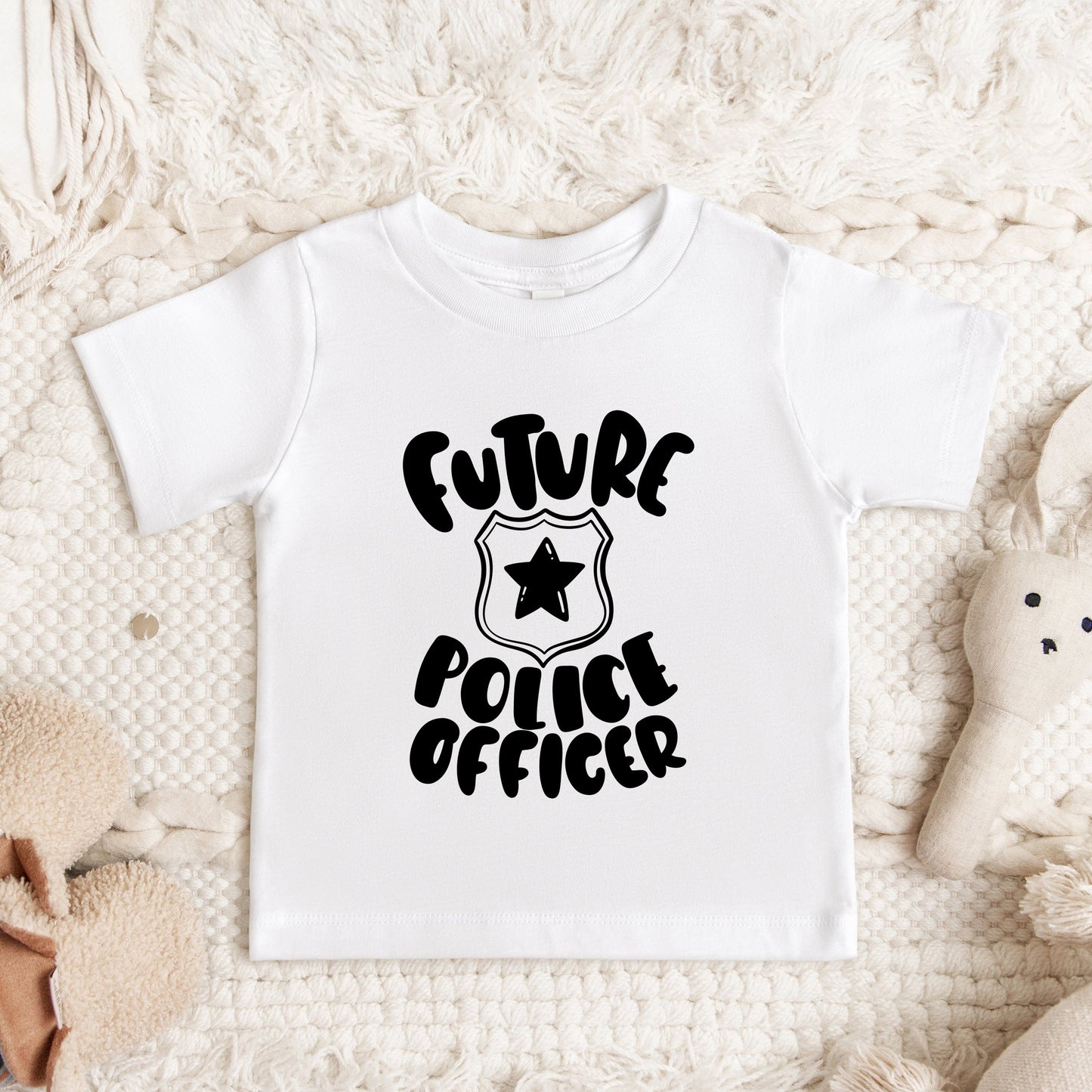Future Police Officer | Youth Graphic Short Sleeve Tee
