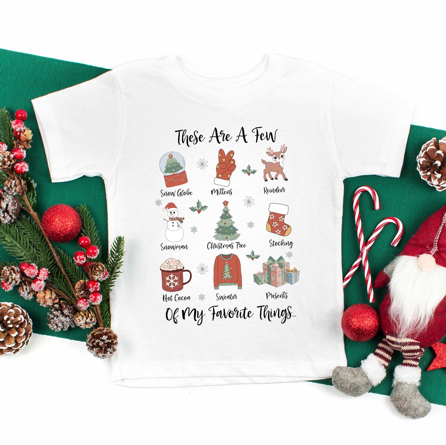 Christmas Favorites | Toddler Graphic Short Sleeve Tee