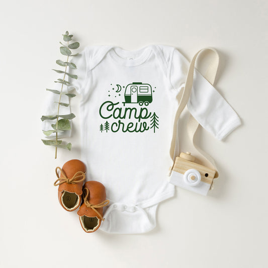 Camp Crew Camper | Baby Long Sleeve Onesie