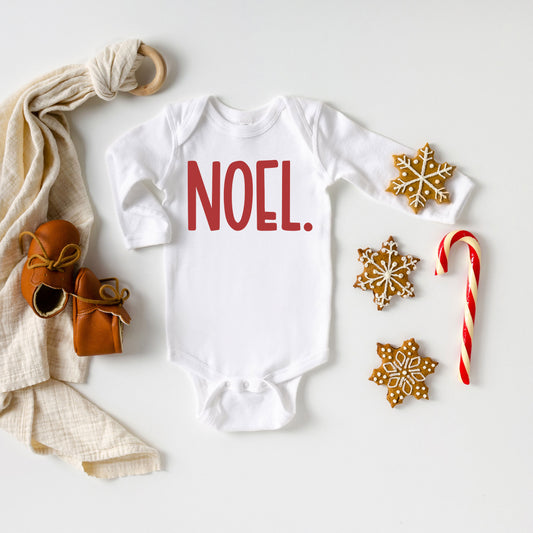 Noel Bold | Baby Graphic Long Sleeve Onesie