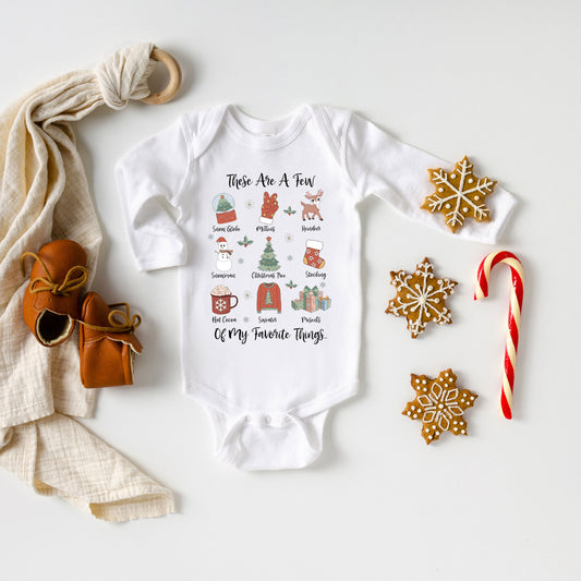 Christmas Favorites | Baby Graphic Long Sleeve Onesie