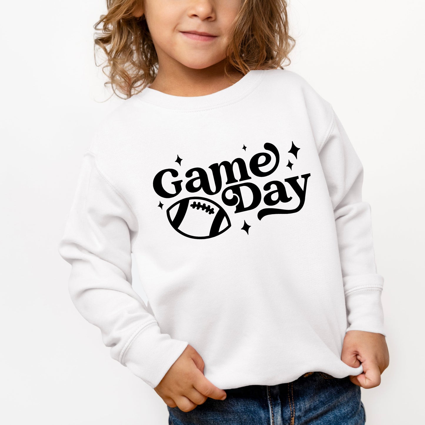 Game Day Stars | Toddler Graphic Sweatshirt