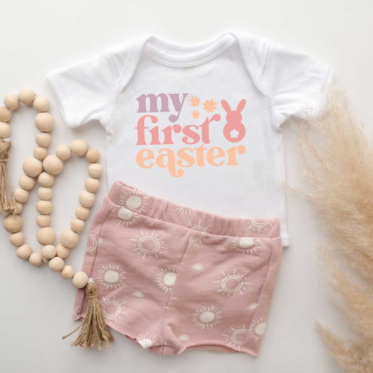My First Easter | Baby Graphic Short Sleeve Onesie