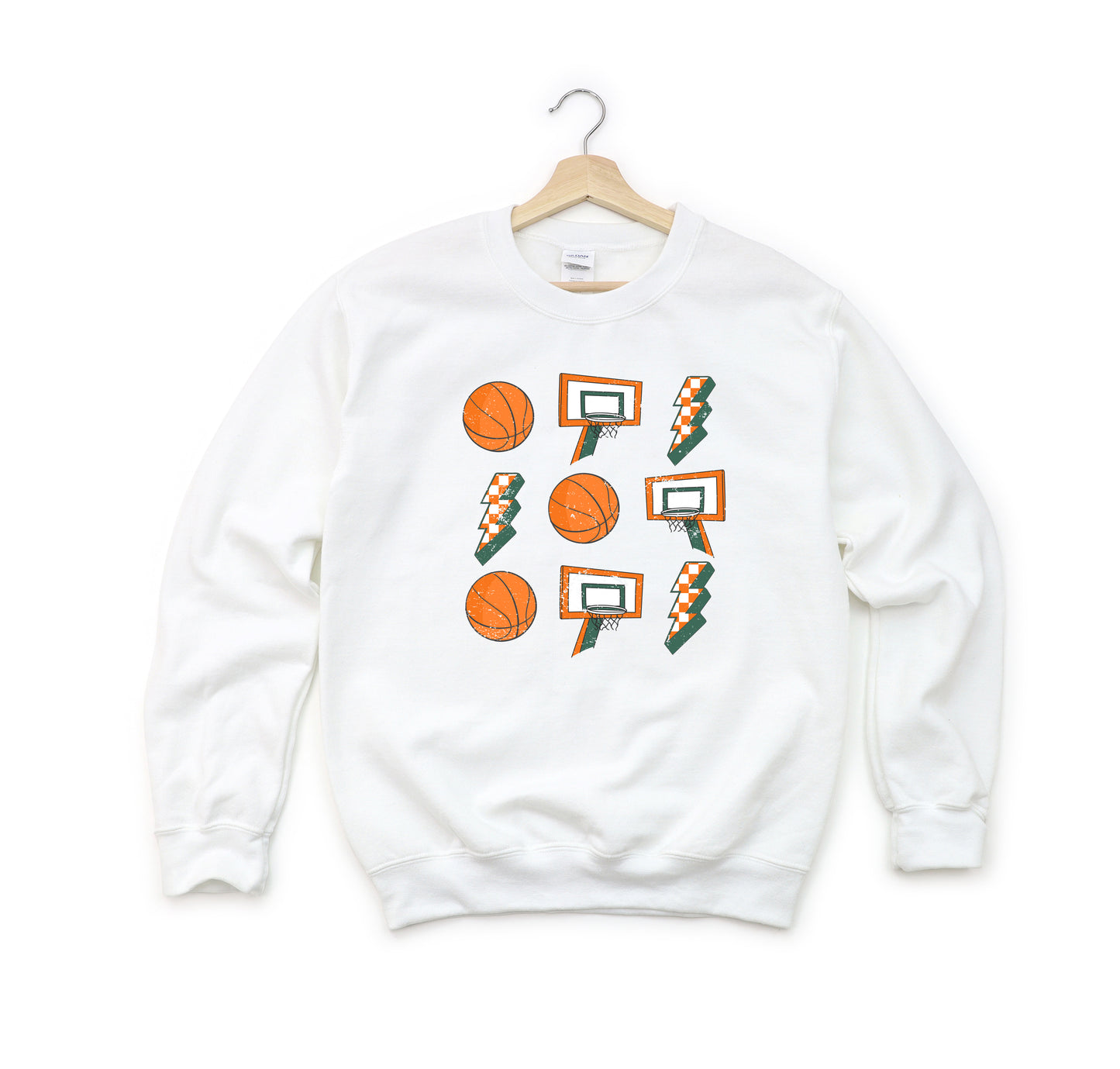 Basketball Collage | Youth Sweatshirt