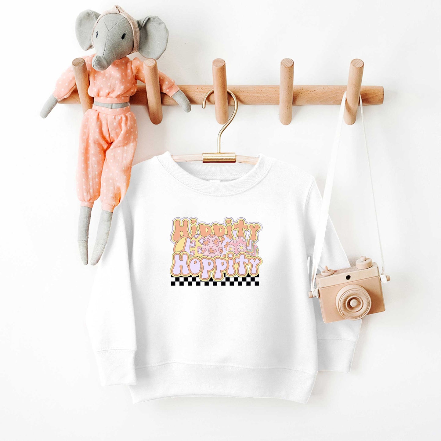 Hippity Hoppity Eggs | Toddler Sweatshirt