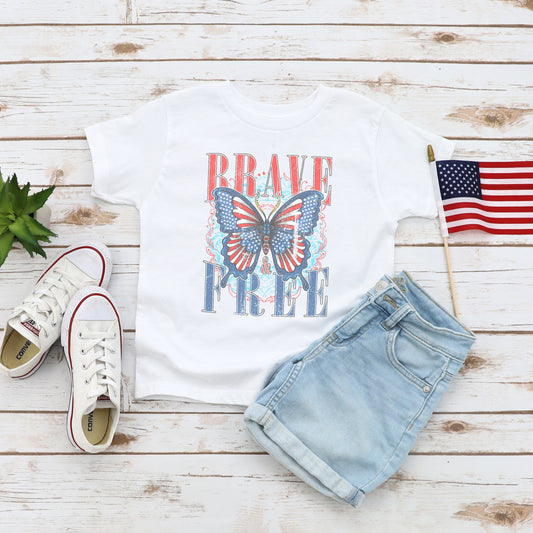 Brave Butterfly | Youth Short Sleeve Crew Neck