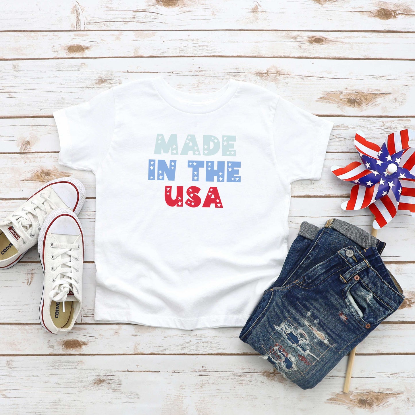 Made In The USA Pastel | Youth Short Sleeve Crew Neck