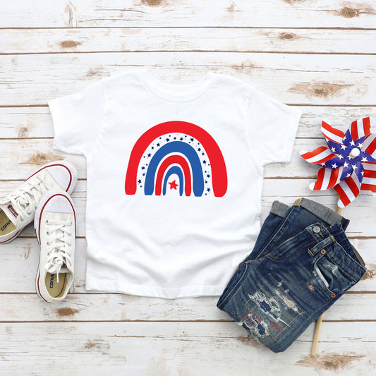 Patriotic Rainbow | Youth Short Sleeve Crew Neck