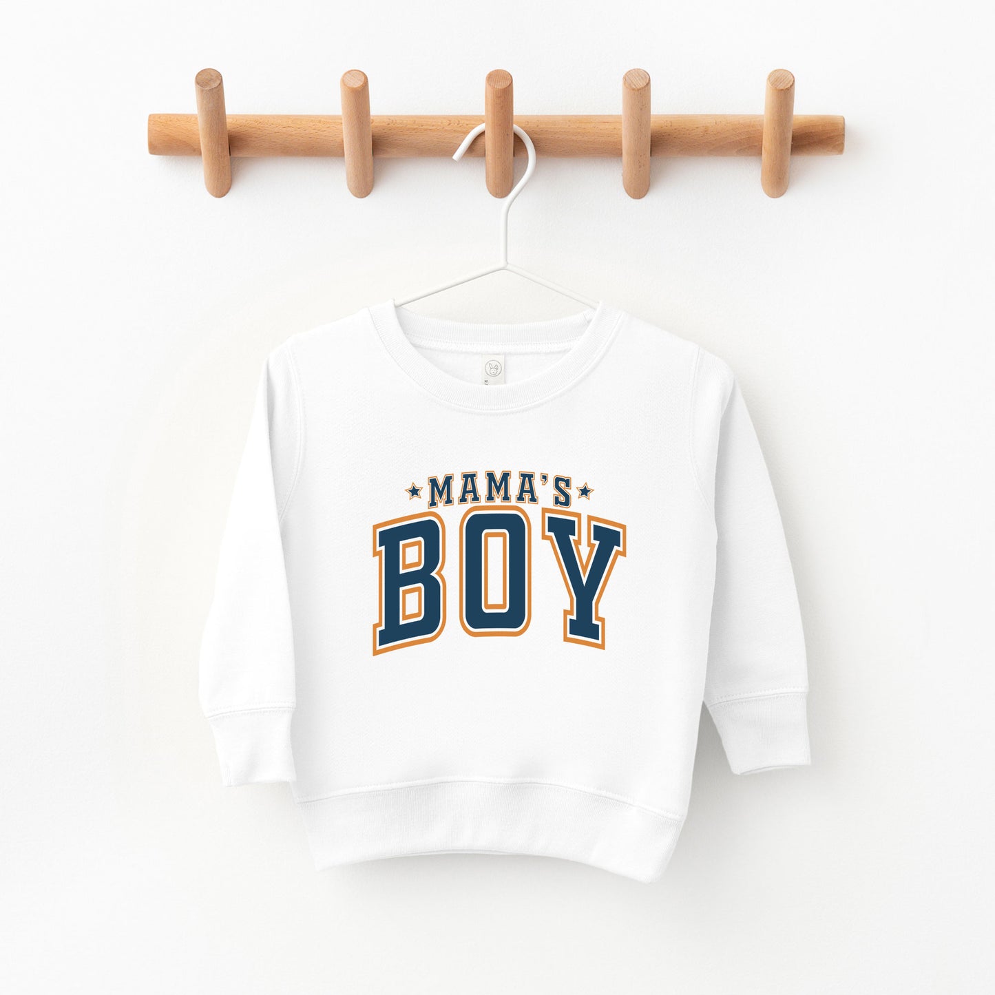 Mama's Boy Stars | Toddler Graphic Sweatshirt