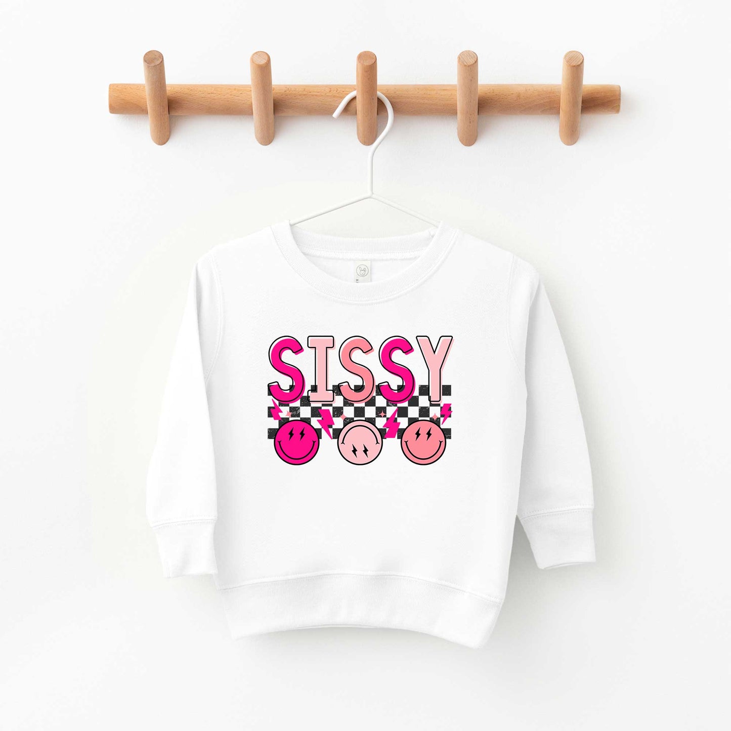 Sissy Checkered | Toddler Sweatshirt