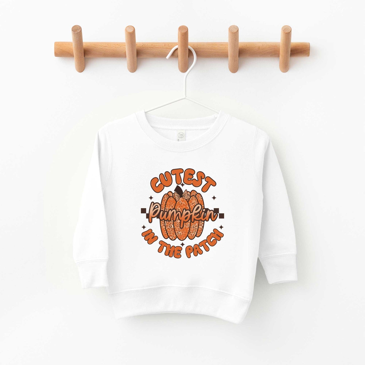 Cutest Pumpkin Leopard Print | Toddler Graphic Sweatshirt