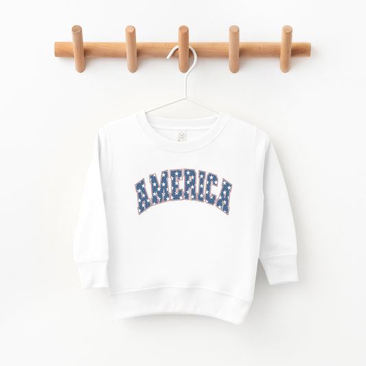 Retro America Stars | Toddler Sweatshirt