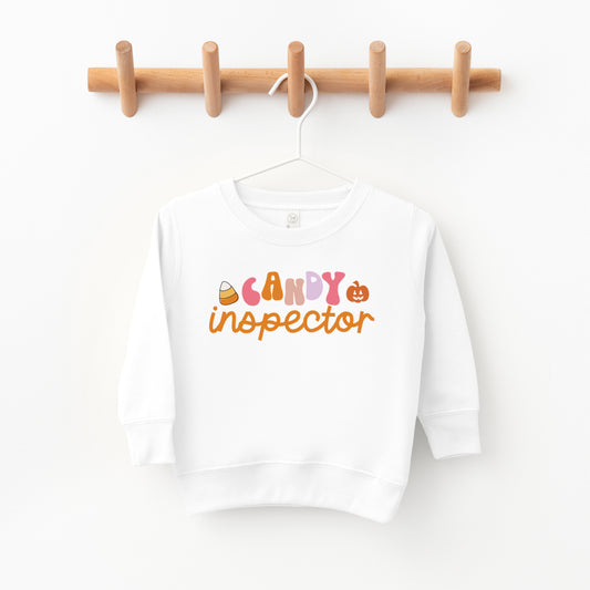Candy Inspector Colorful | Toddler Graphic Sweatshirt