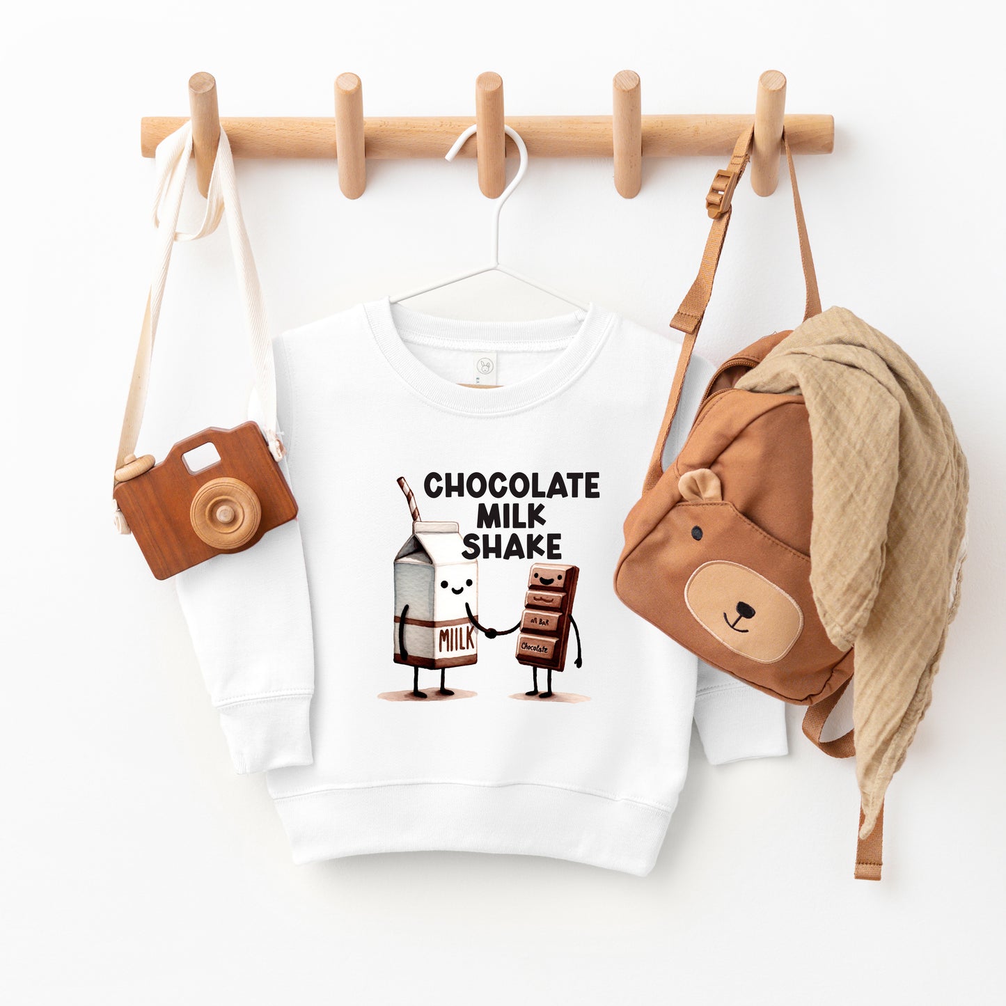 Chocolate Milk Shake | Toddler Graphic Sweatshirt