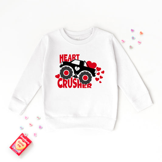 Heart Crusher | Toddler Graphic Sweatshirt