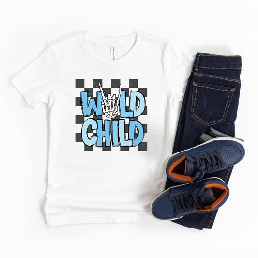 Wild Child Retro | Youth Graphic Short Sleeve Tee