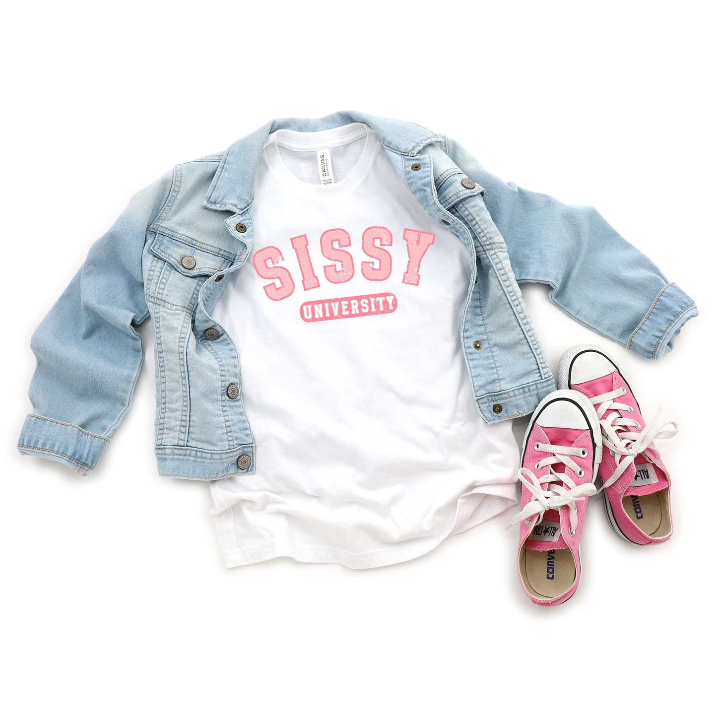 Sissy University | Youth Graphic Short Sleeve Tee
