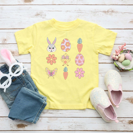 Easter Favorites Chart | Toddler Short Sleeve Crew Neck