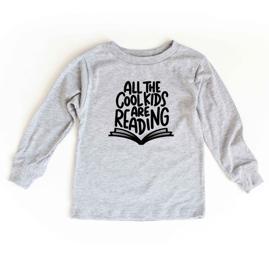 All The Cool Kids Are Reading | Youth Long Sleeve Tee