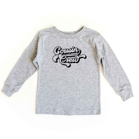 Retro Cousin Crew | Toddler Long Sleeve Tee