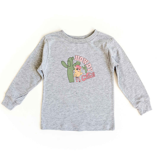 Howdy Chick | Youth Long Sleeve Tee