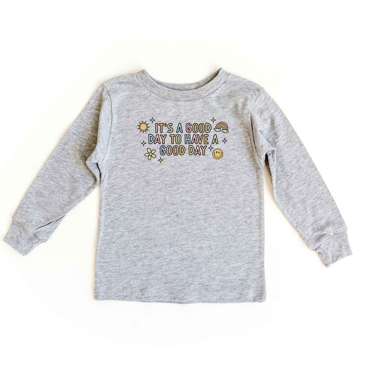 It's A Good Day To Have A Good Day Colorful | Youth Long Sleeve Tee