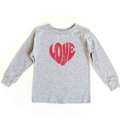 Love Heart | Toddler Long Sleeve Tee