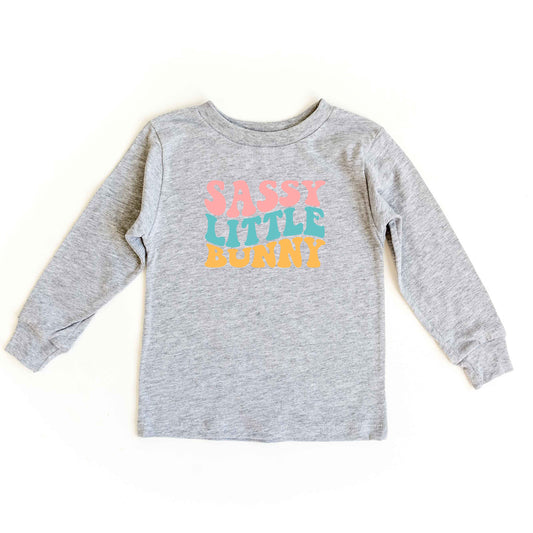 Sassy Little Bunny | Toddler Long Sleeve Tee
