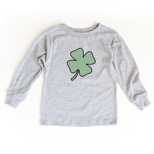 Simple Clover | Toddler Long Sleeve Tee
