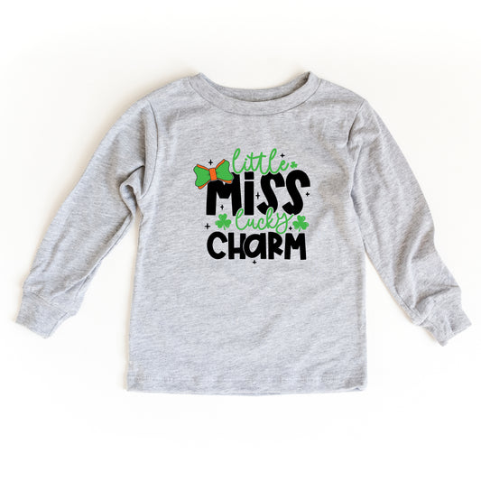 Little Miss Lucky Charm | Toddler Long Sleeve Tee