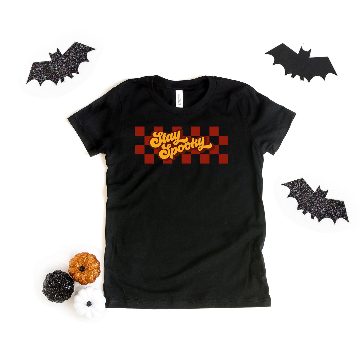 Stay Spooky Retro | Youth Short Sleeve Crew Neck