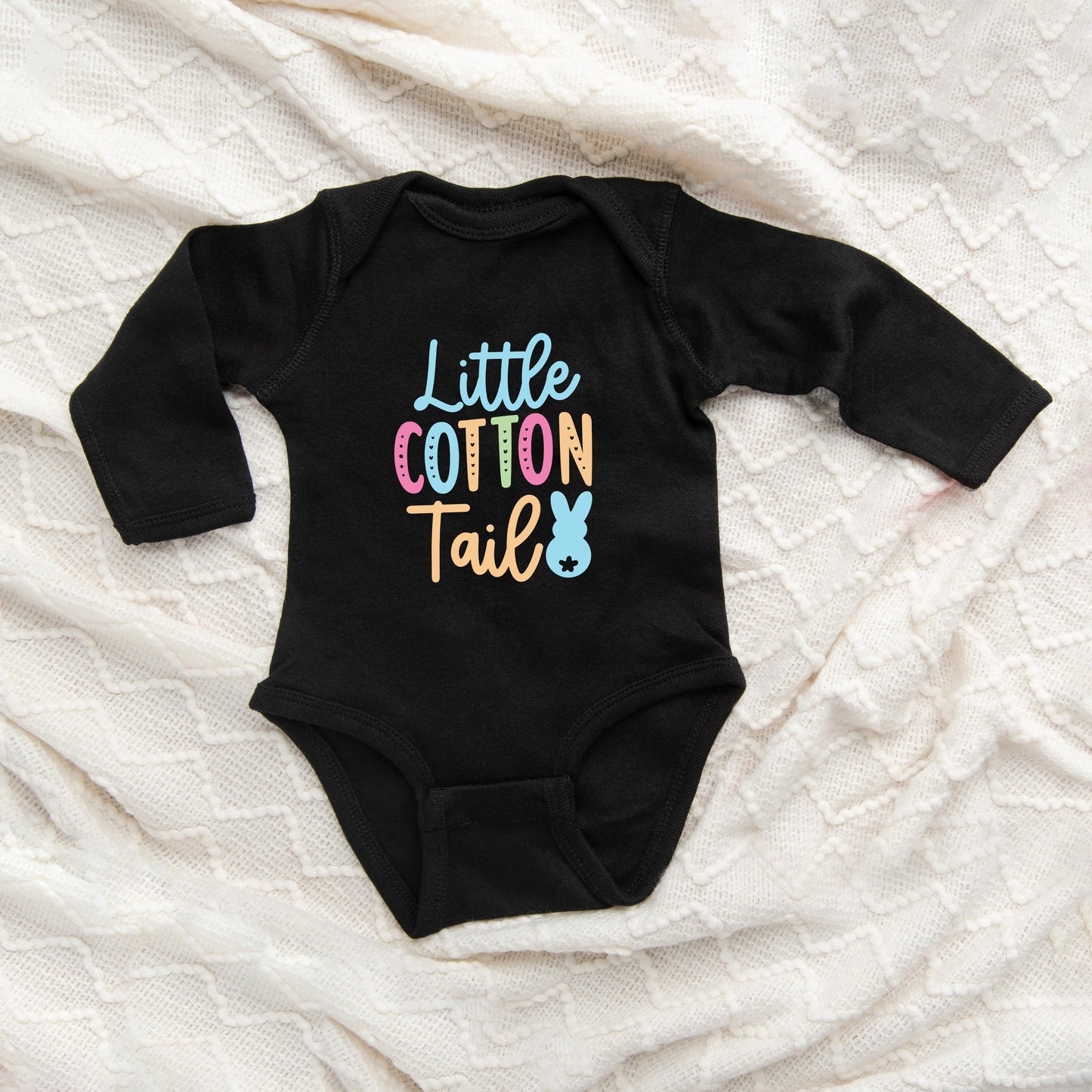Little Cotton Tail | Baby Long Sleeve Onesie