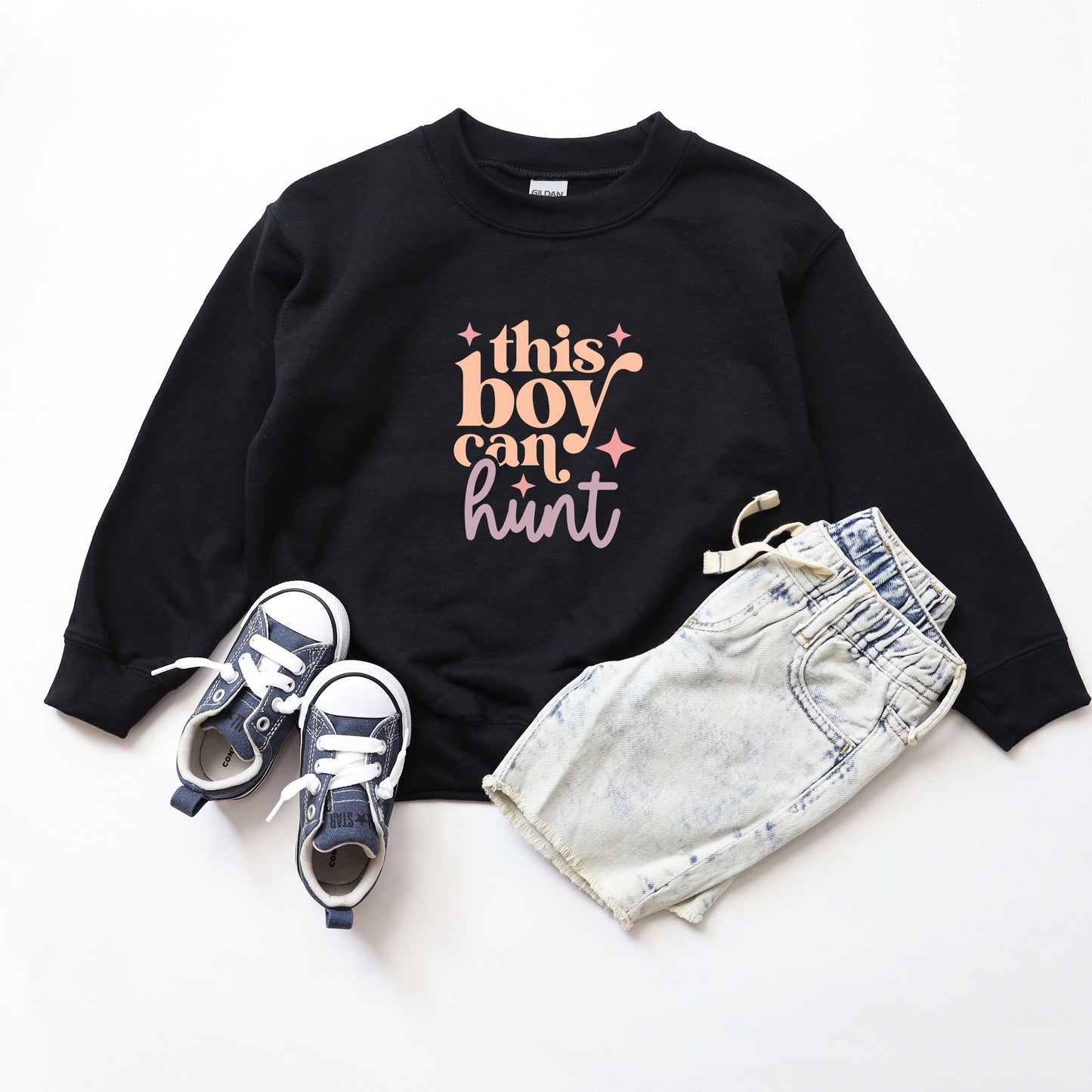 This Boy Can Hunt | Youth Sweatshirt