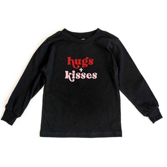 Hugs And Kisses | Toddler Long Sleeve Tee