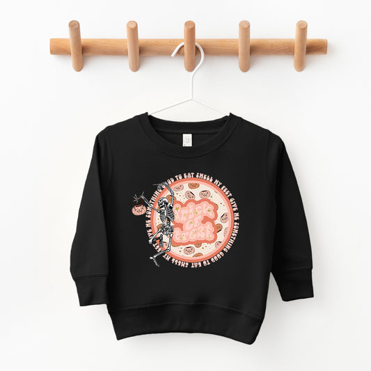 Trick Or Treat Skeleton | Toddler Sweatshirt