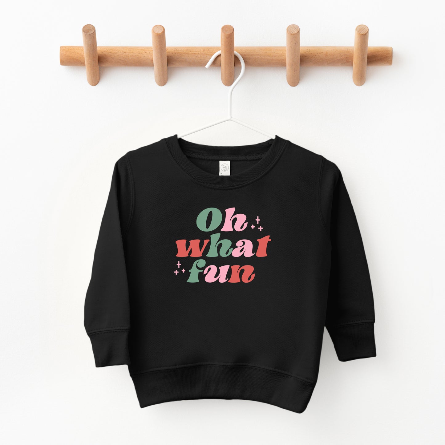 Retro Oh What Fun | Toddler Sweatshirt