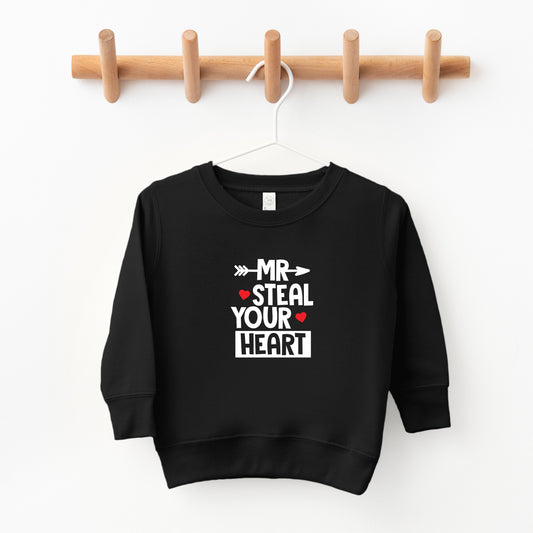 Mr. Steal Your Heart | Toddler Sweatshirt