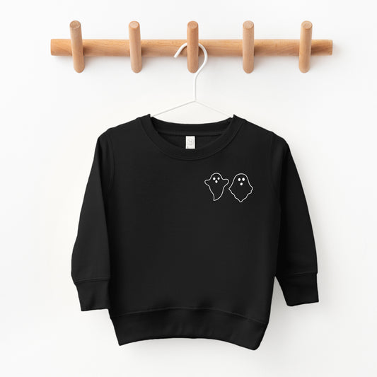 Boho Ghost Mini | Toddler Sweatshirt