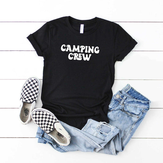 Camping Crew Retro | Youth Short Sleeve Crew Neck