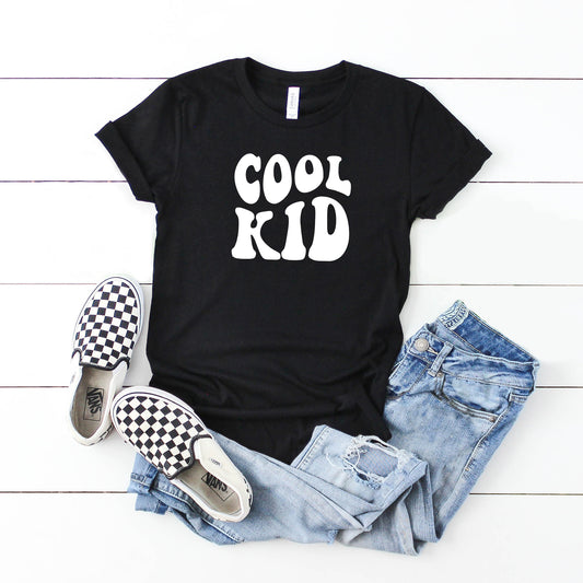 Cool Kid Wavy | Youth Short Sleeve Crew Neck