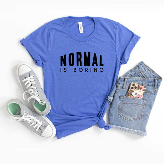 Normal Is Boring | Youth Short Sleeve Crew Neck