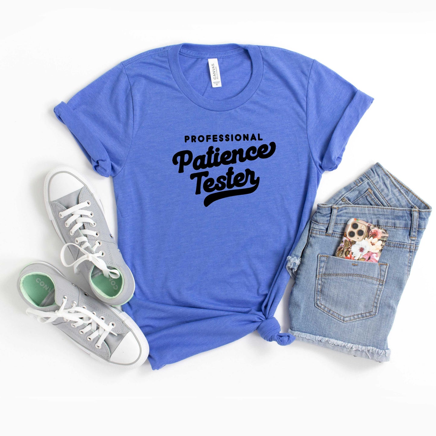 Retro Professional Patience Tester | Youth Short Sleeve Crew Neck
