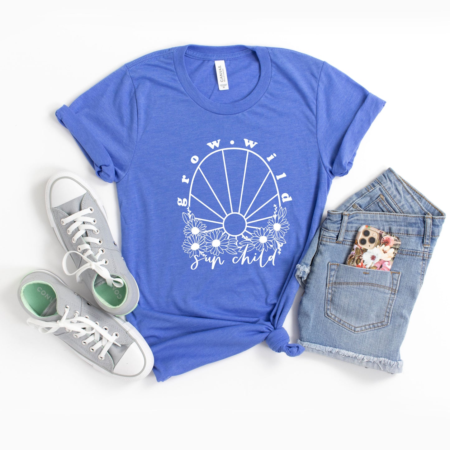 Grow Wild Sun Child | Youth Short Sleeve Crew Neck